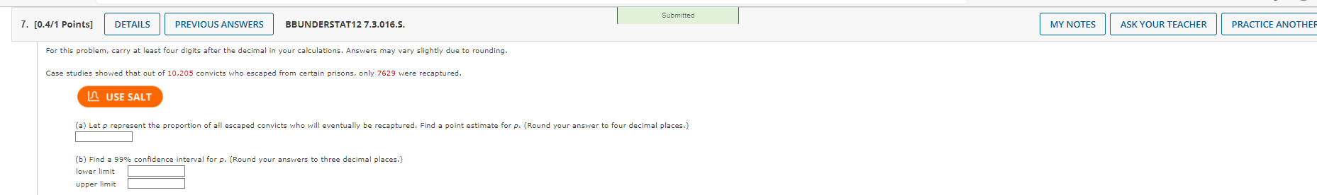 price x and sample standard deviation s. (Round your answers to four
