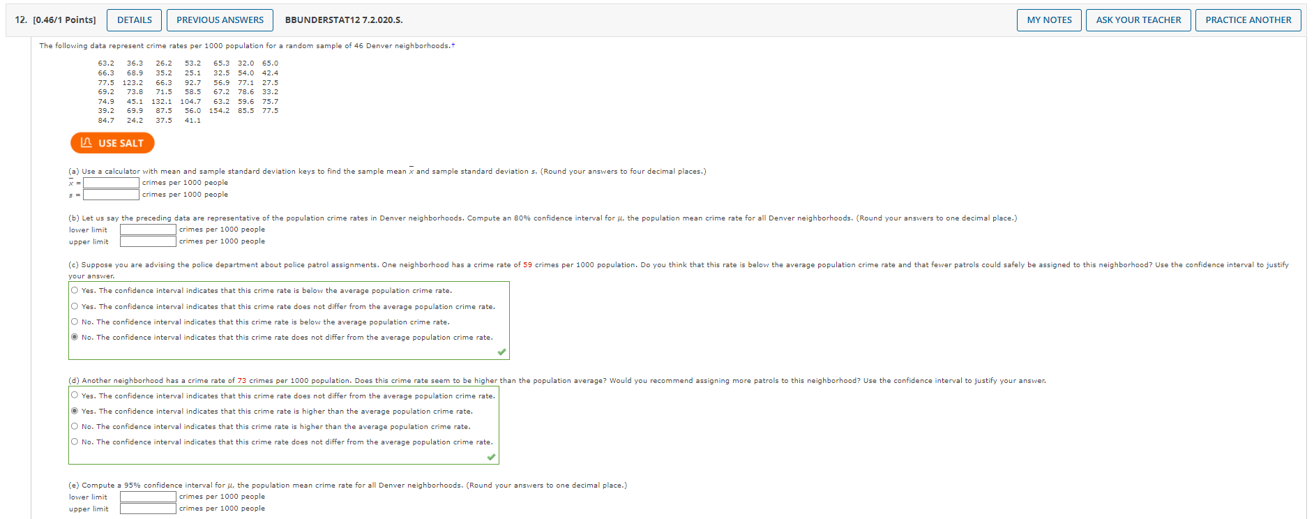 summer sleeping bags. (Round your answers to two decimal places.) lower limit