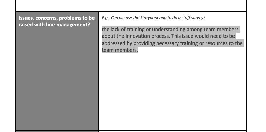 Area 4 or Quality Area 7 (identified as in need of further