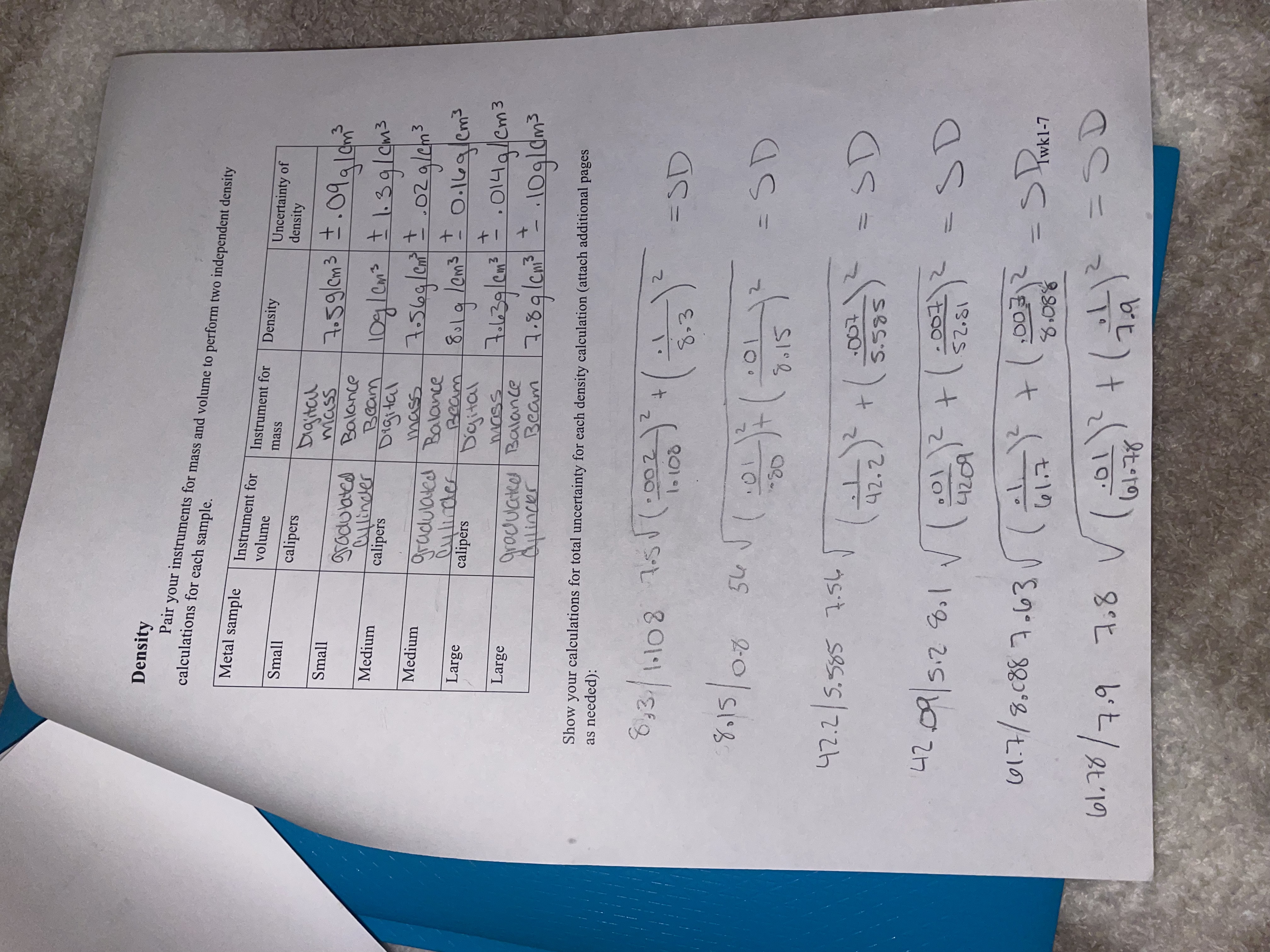 quantity of substance you have. Since intensive properties do not depend on