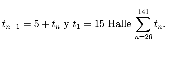 tn+l = 141 15 Halle n=26