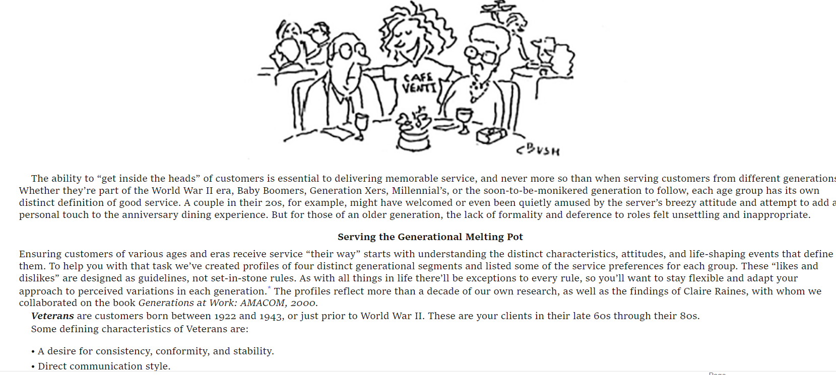 their server, who congratulated them on their anniversary and appeared to set