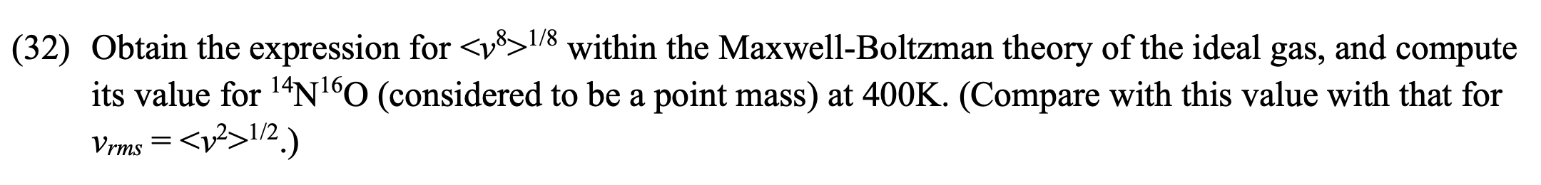 to be a point mass) at 400K. (Compare with this value with