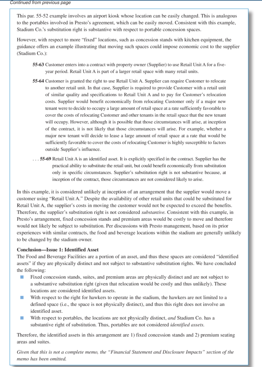 FASB ASC references as support.3. What types of disclosures will be needed