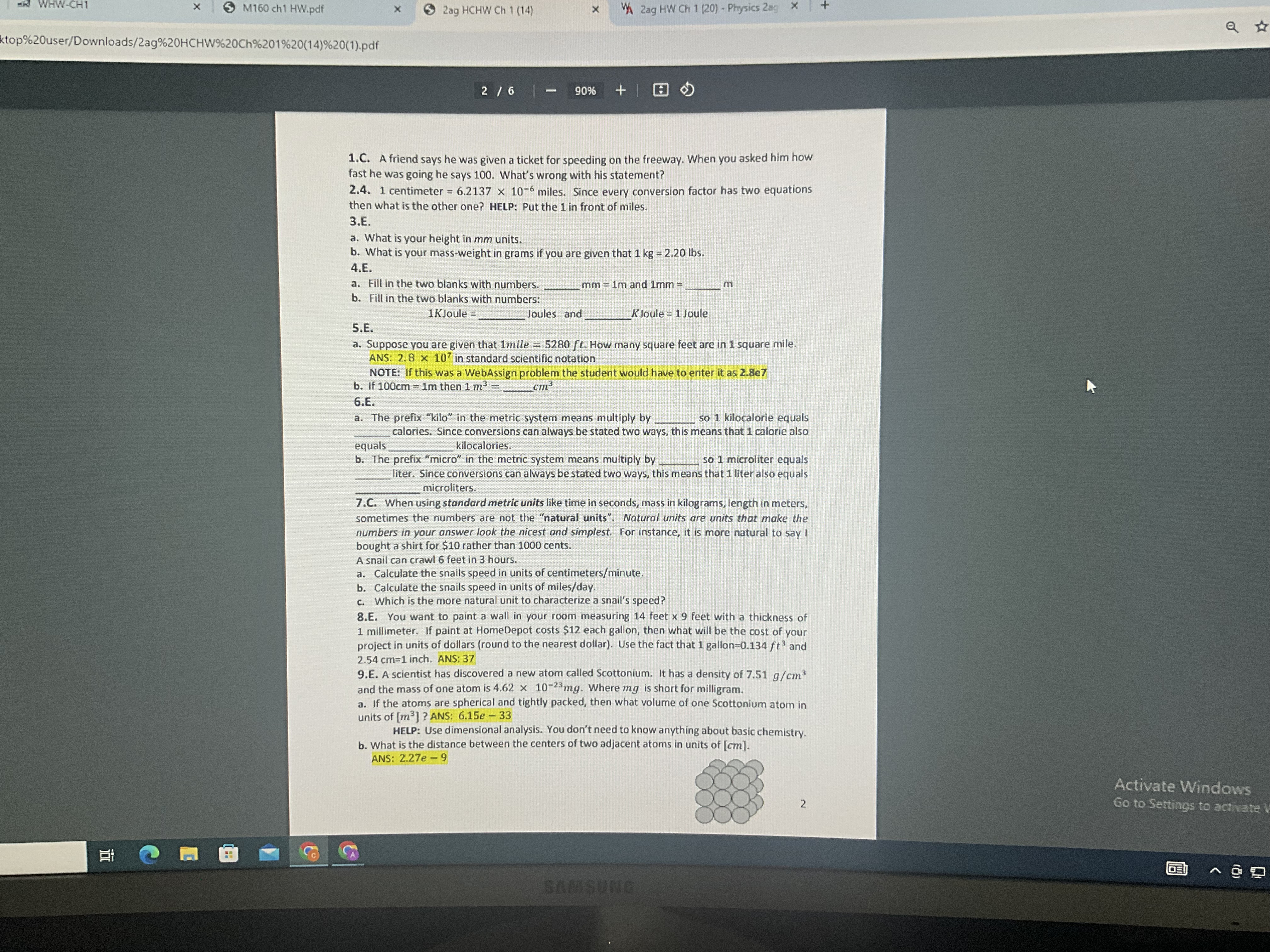  = WHW-CH1 X | @ MI60ch1 HW.pdf X @ 2ag HCHW