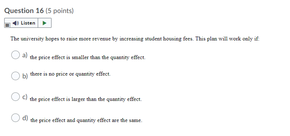 decrease in the output of one good when the output of the