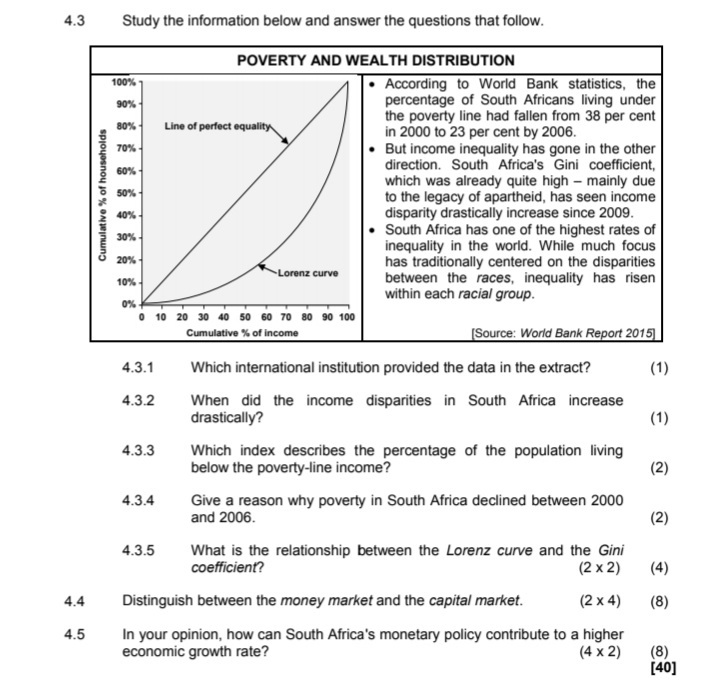 perfect equality in 2000 to 23 per cent by 2006. 70% But