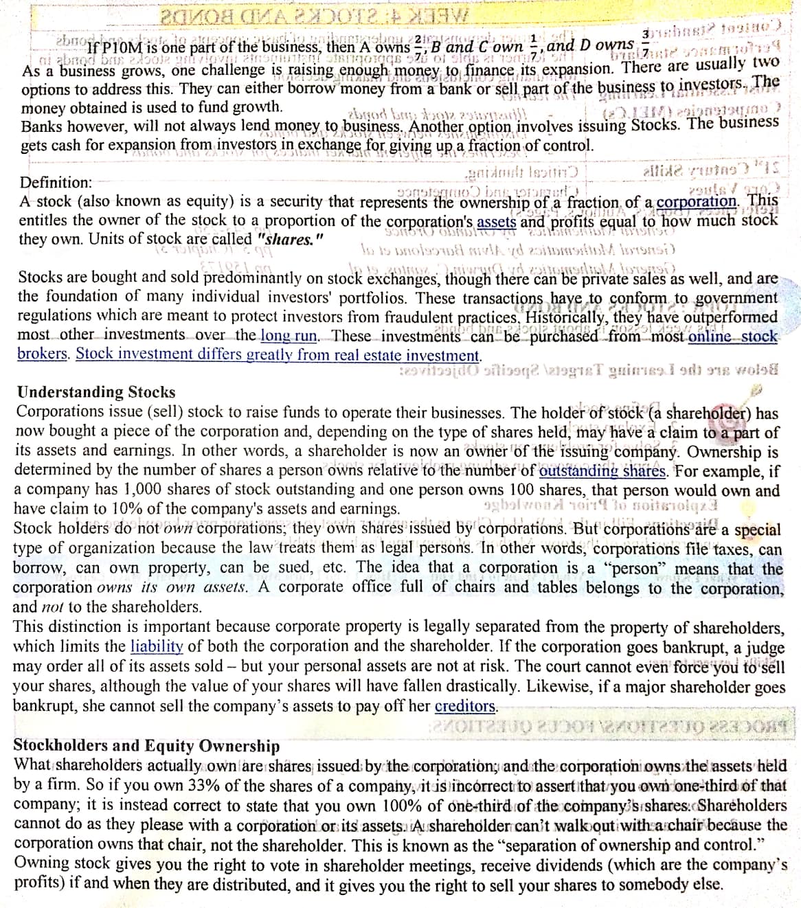 5. A legal agreement by which a bank or other creditor lends