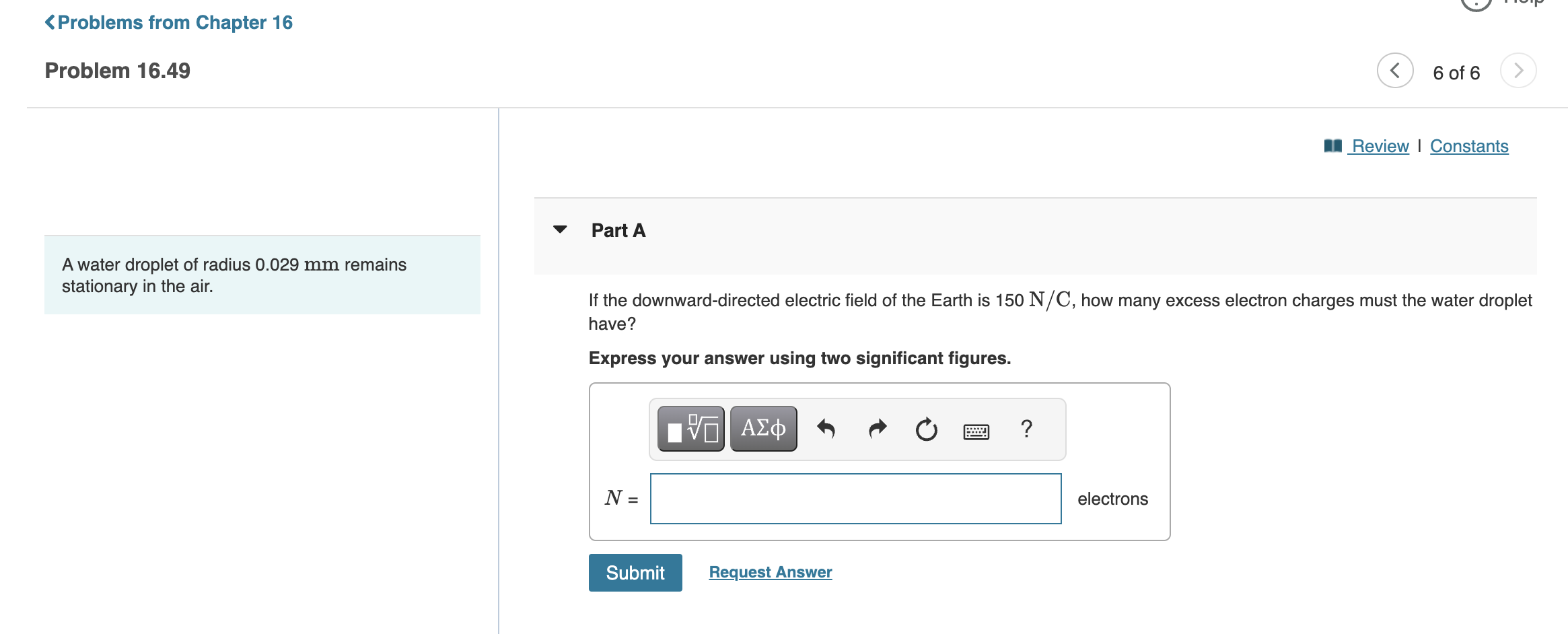 area must the plates have if they are to be separated by