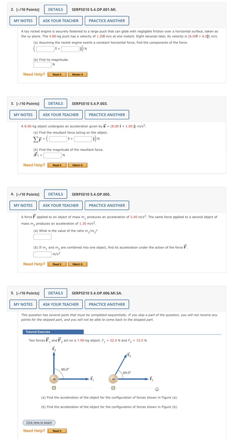 by spring on hand, to the right (b) b force exerted by