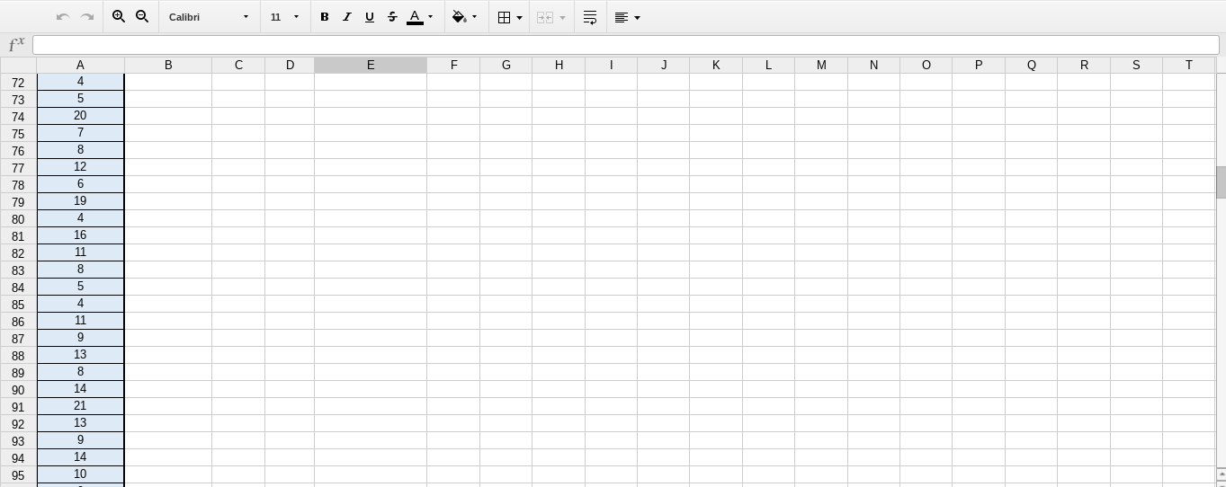 1. Use Excel to complete the following table (round your answers to