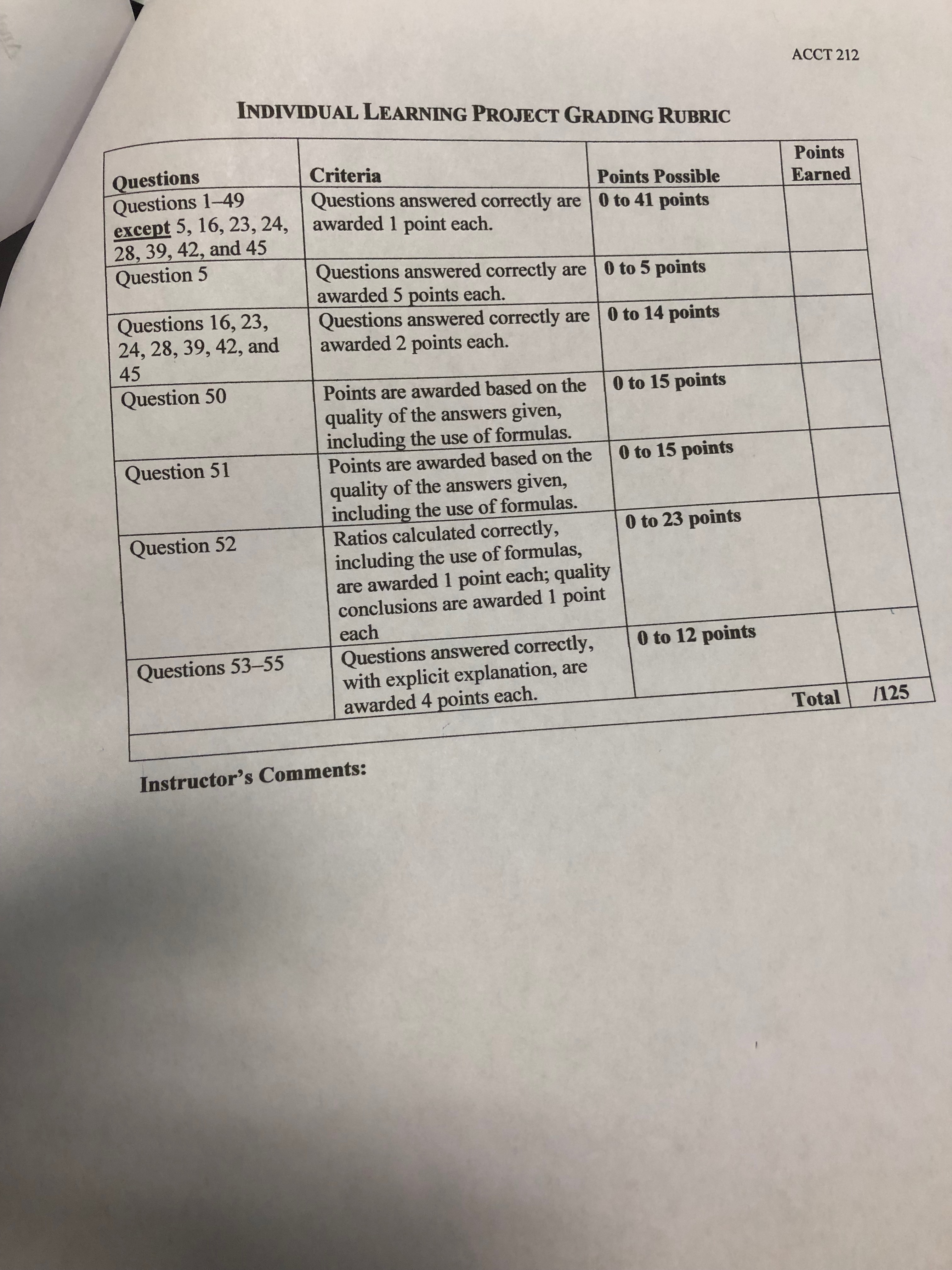 answers for these do not need to be in complete sentences. Questions