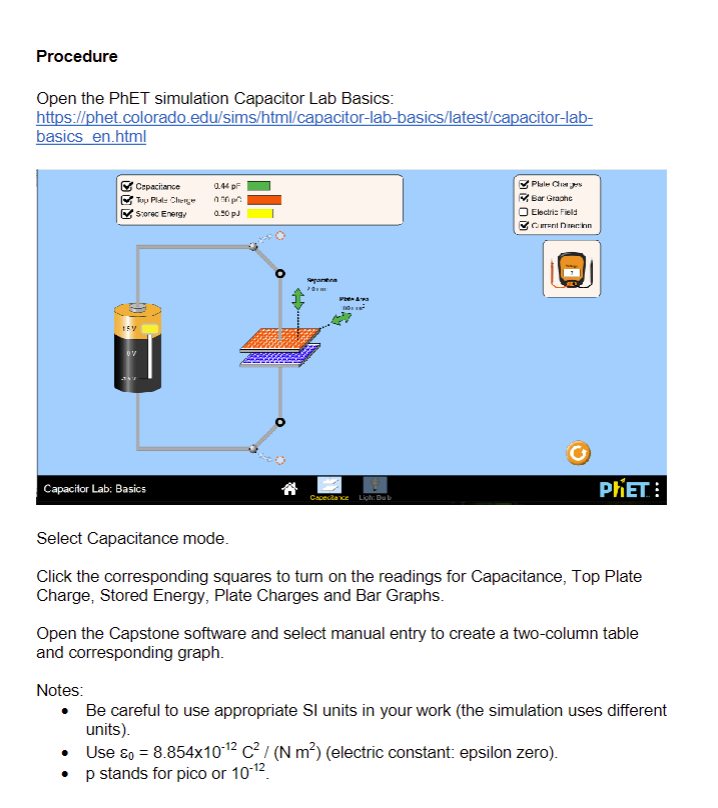 a parallel-plate capacitor varies when the plate separation is changed or when