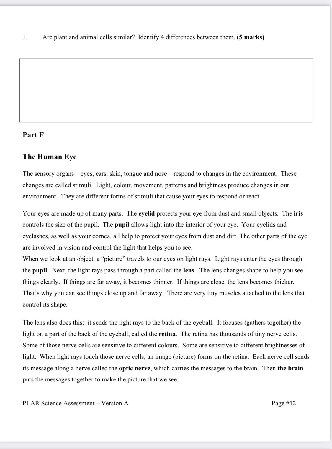 An atom is mostly but has a dense centre known as the