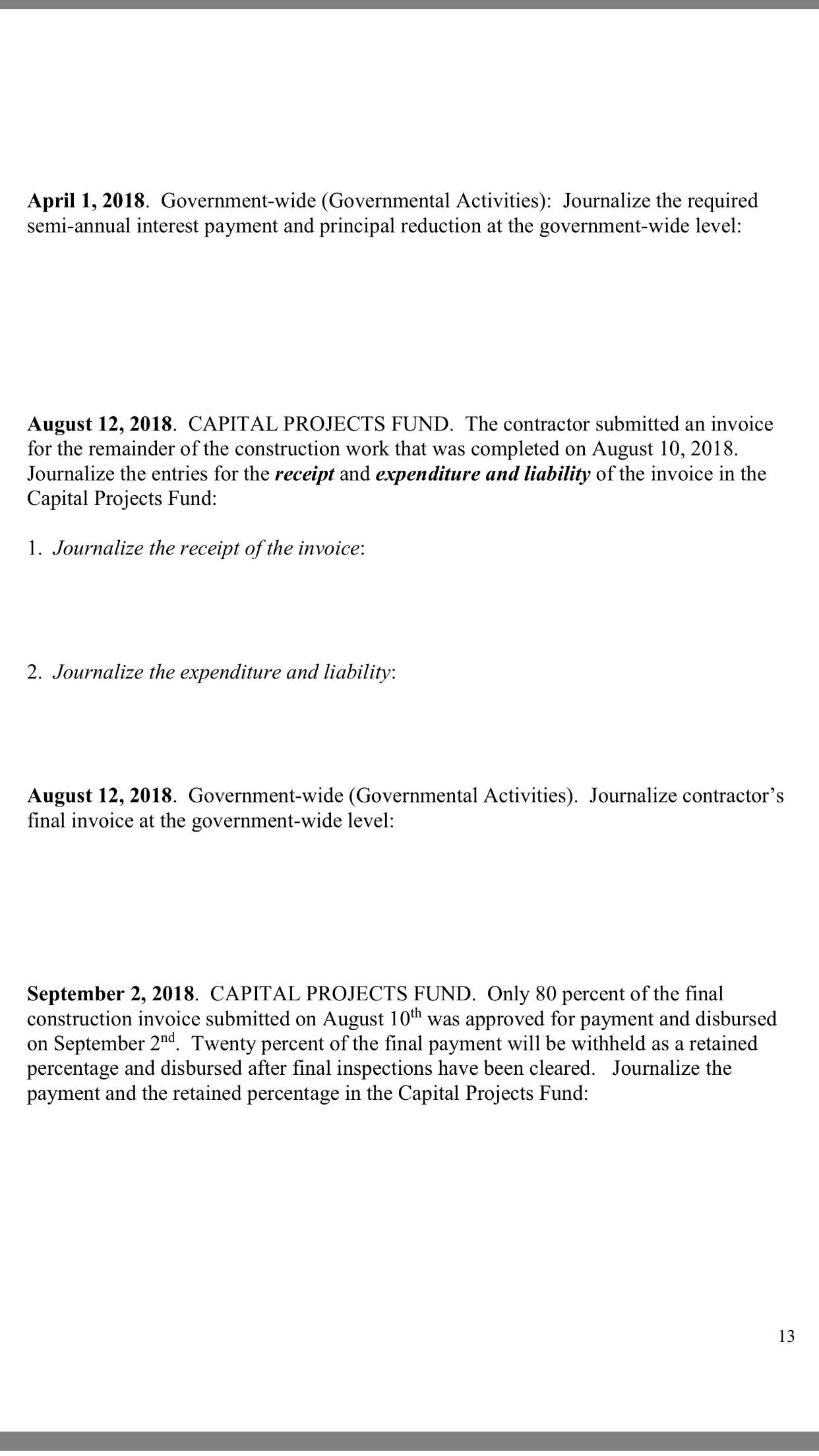 Debt Services Fund of the City of Abernathy, NY for the year