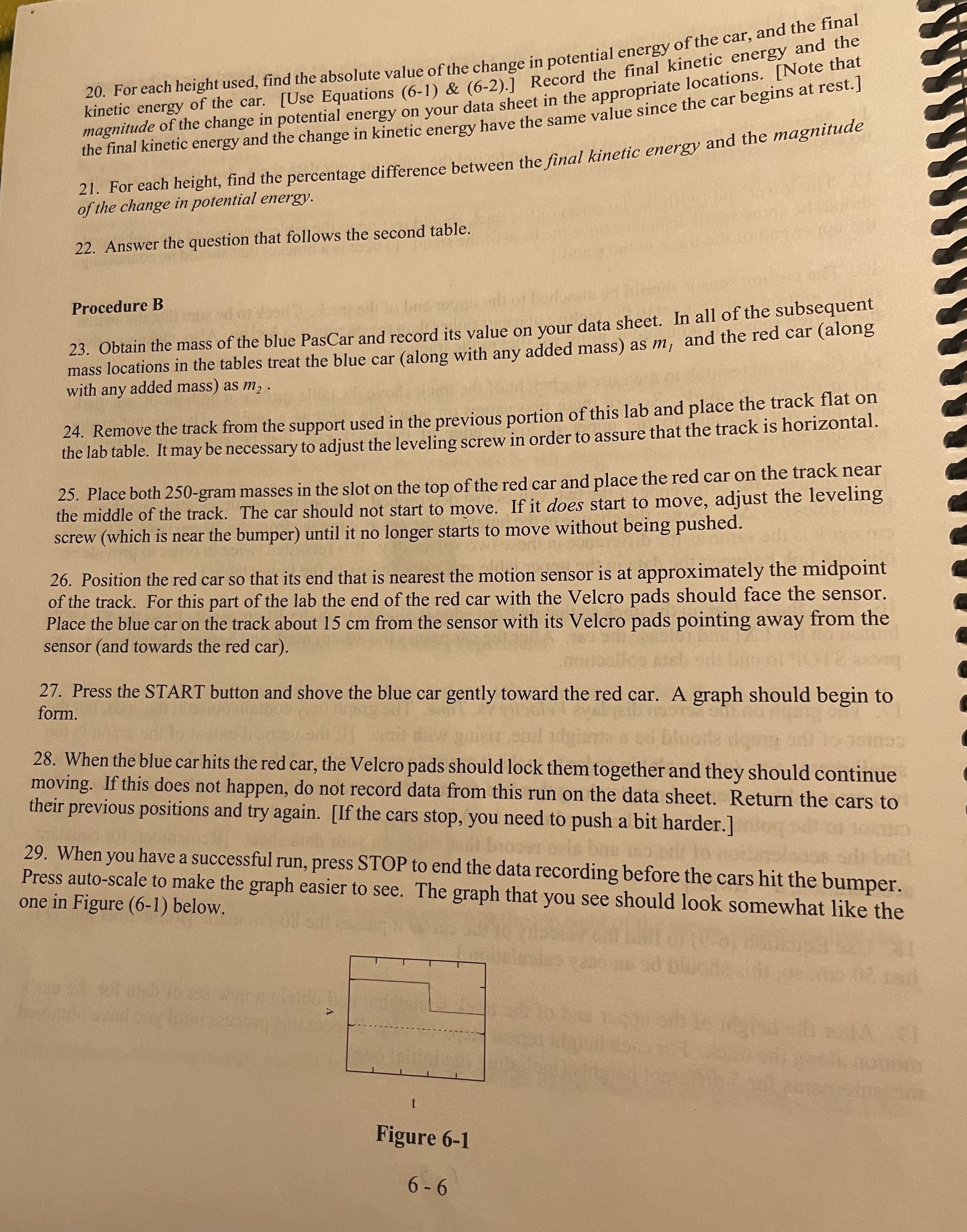 mechanical energy by observing the motion of an object on an inclined