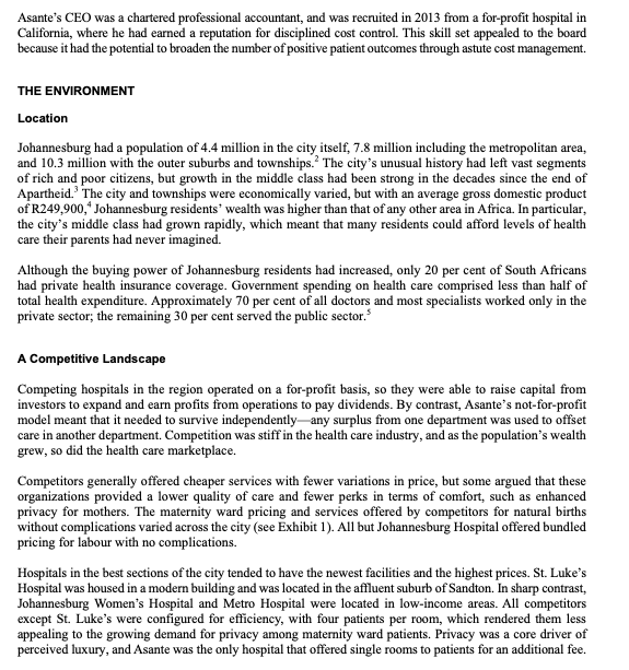 To order copies of request permission to reproduce materials, contact Ivey Publishing,