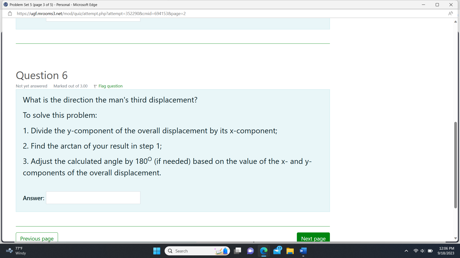 coaster's straight-line distance from its starting point at the end of this