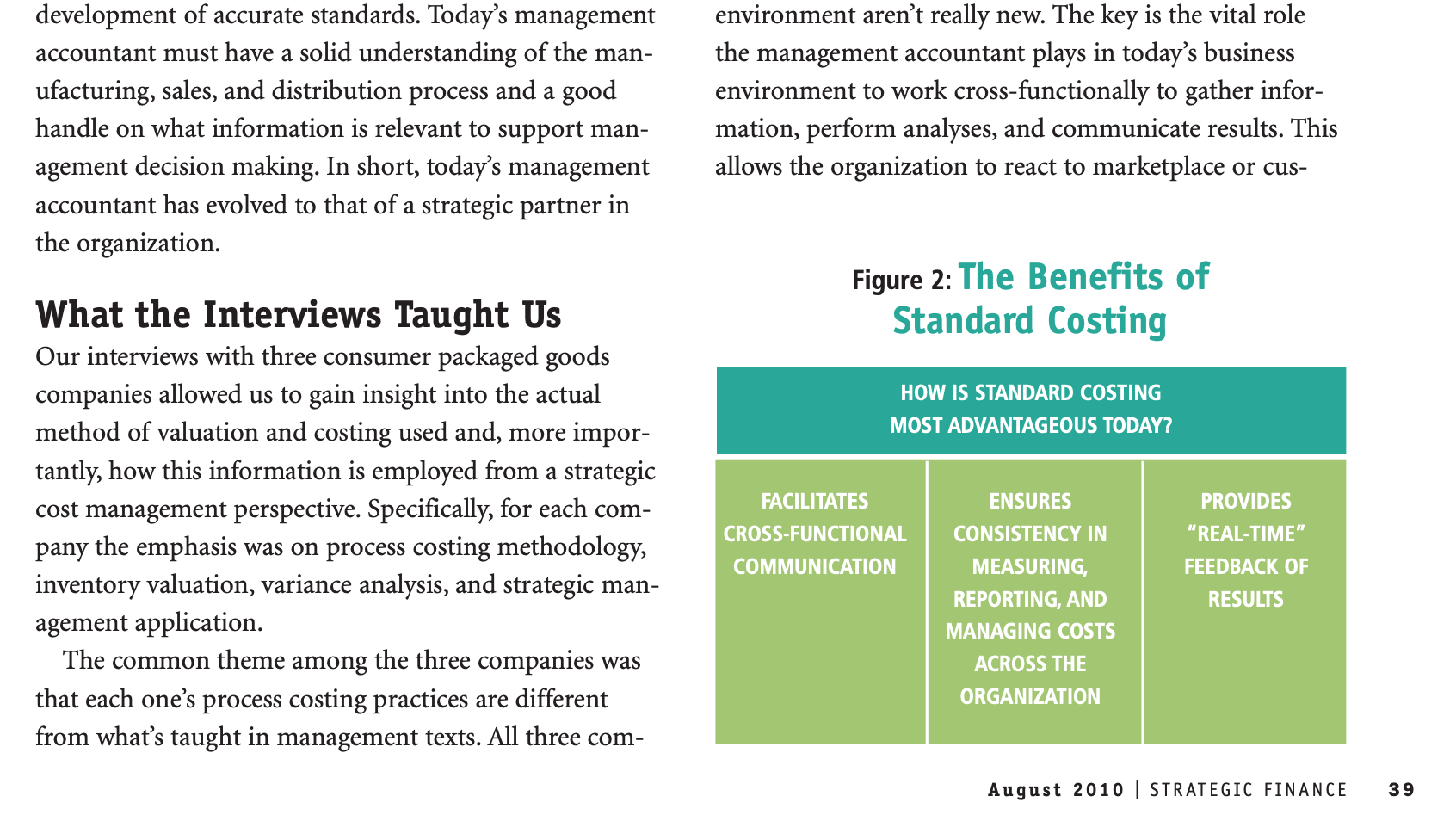 the ability to trace input costs to n- ished goods. A manufacturing