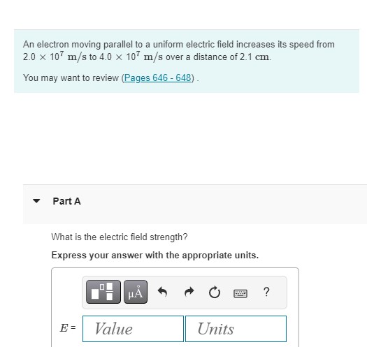 speed from 2.0 x 10' m/s to 4.0 x 10' m/s over