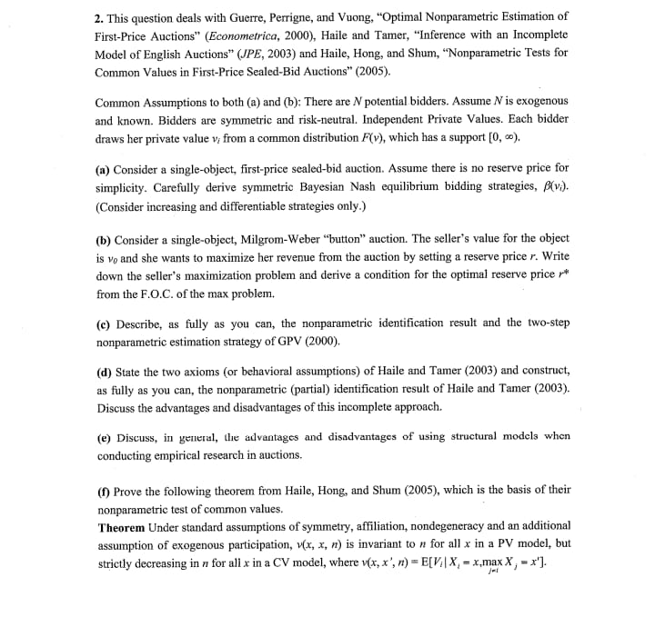 = R-WL- rk + u. Assume E(#) = 0. For the sake