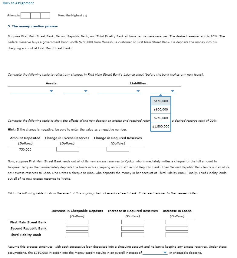 change is negative, be sure to enter the value as a negative