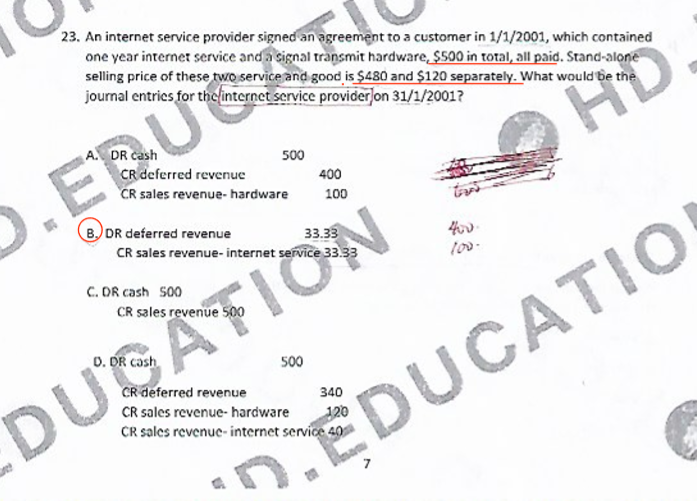 be S44,OOO for the project, and eci 6 131/2001.What amount Of revenue