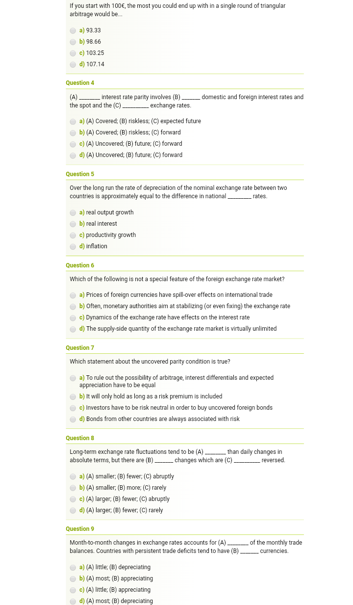 on output. D) Devaluation causes a rise in output and a decrease
