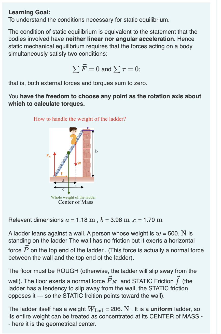 a distance =4.80 m from the left end of the bar. Throughout
