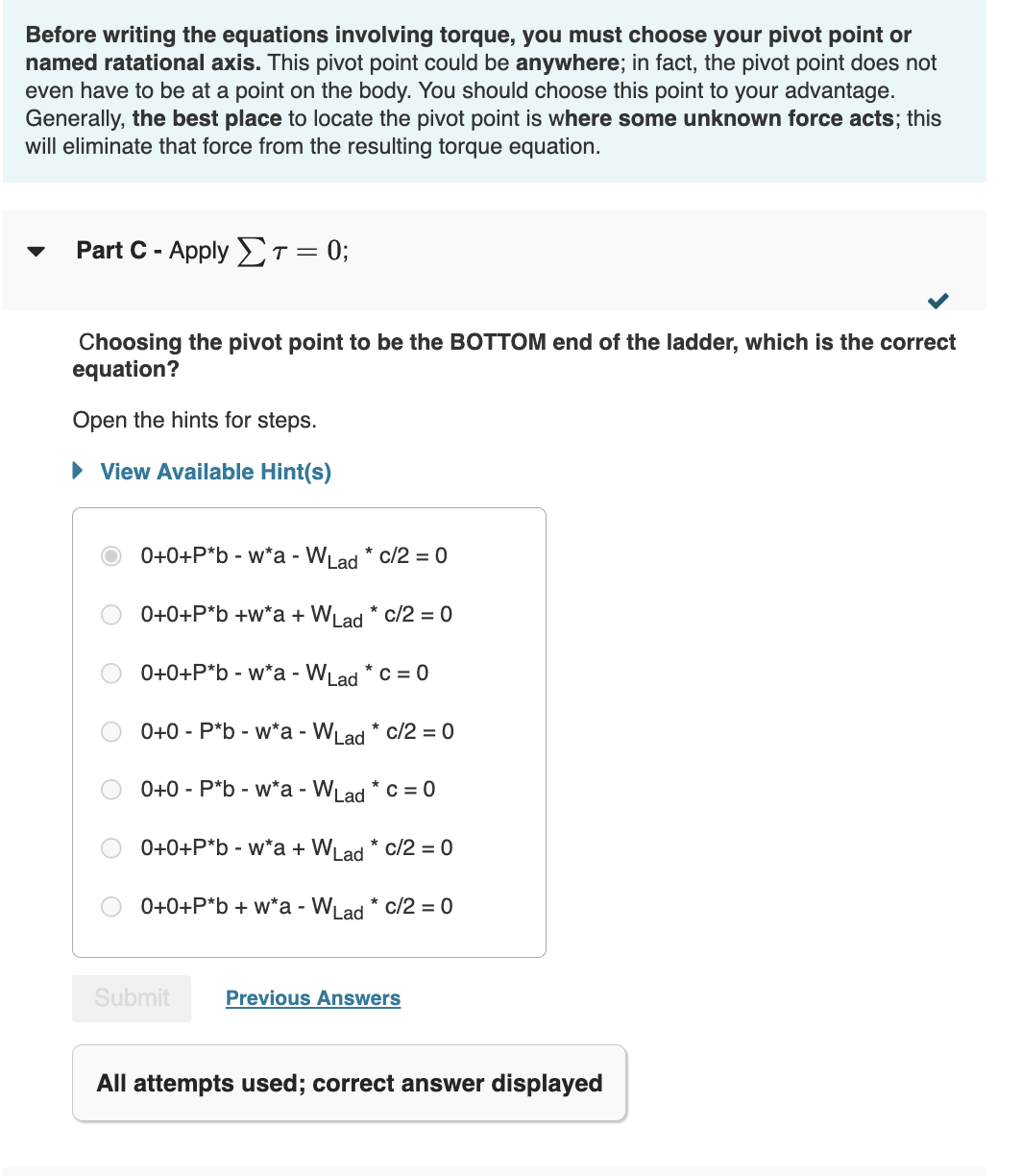 magnitude of the acceleration due to gravity. Suggestion: Self Assessment v PartA