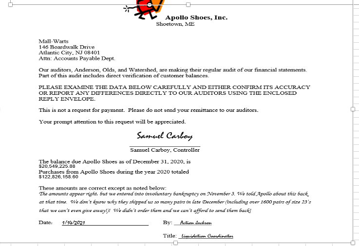 indicate a misstatement, auditors should (1) determine the cause of the Page