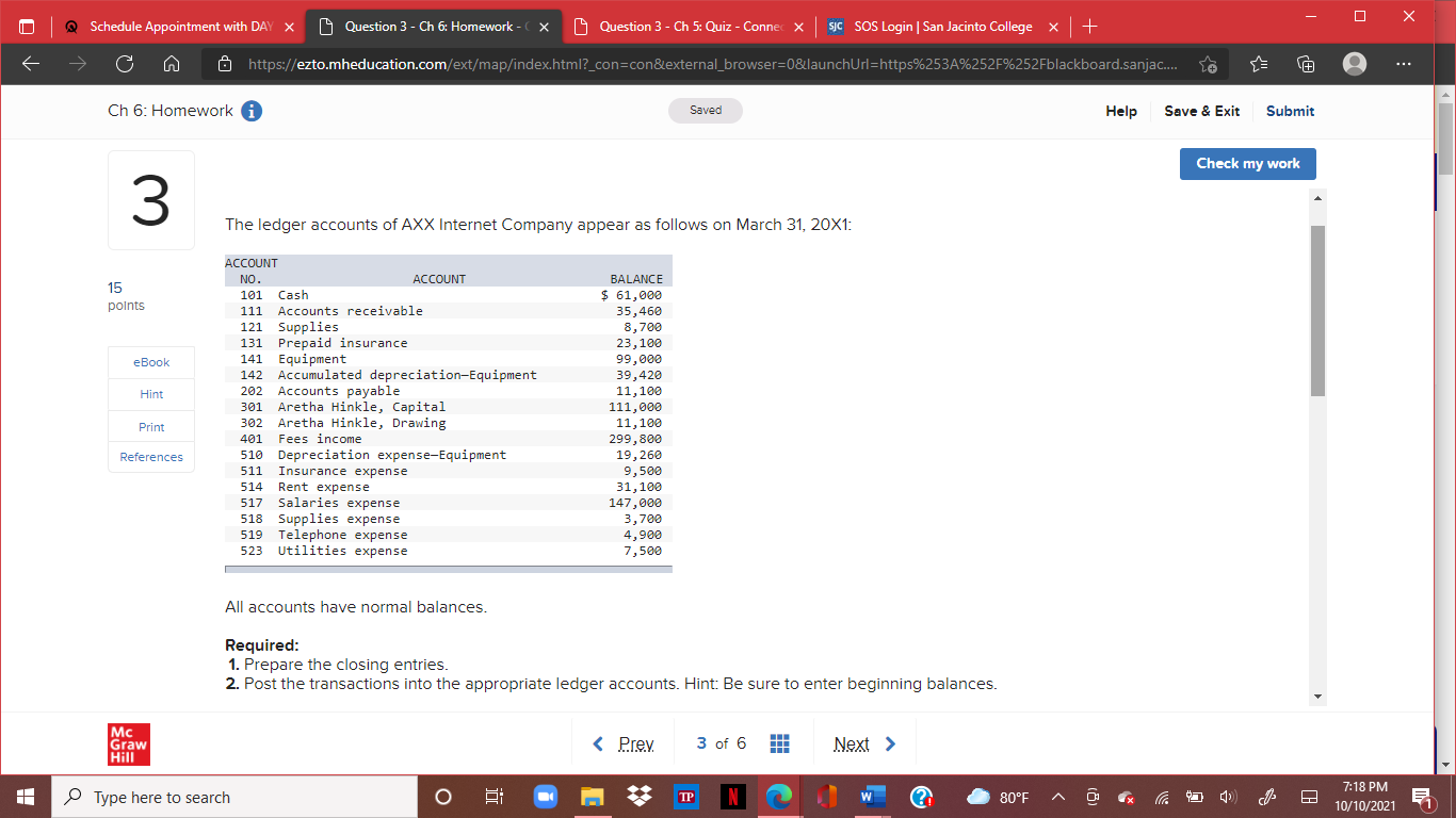 had not been made for the month, by what amount would net