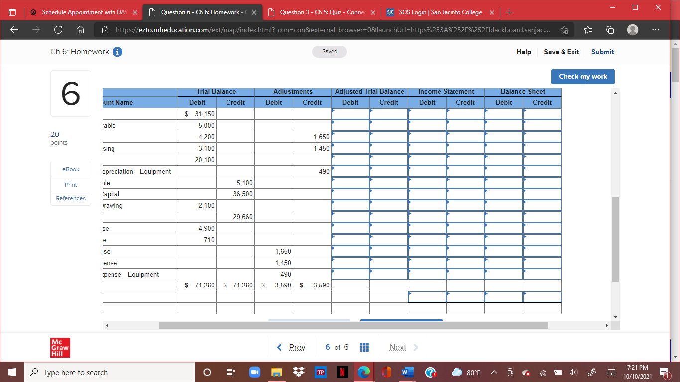 search O 7:17 PM TP w 80OF 10/10/20210 X Q Schedule Appointment