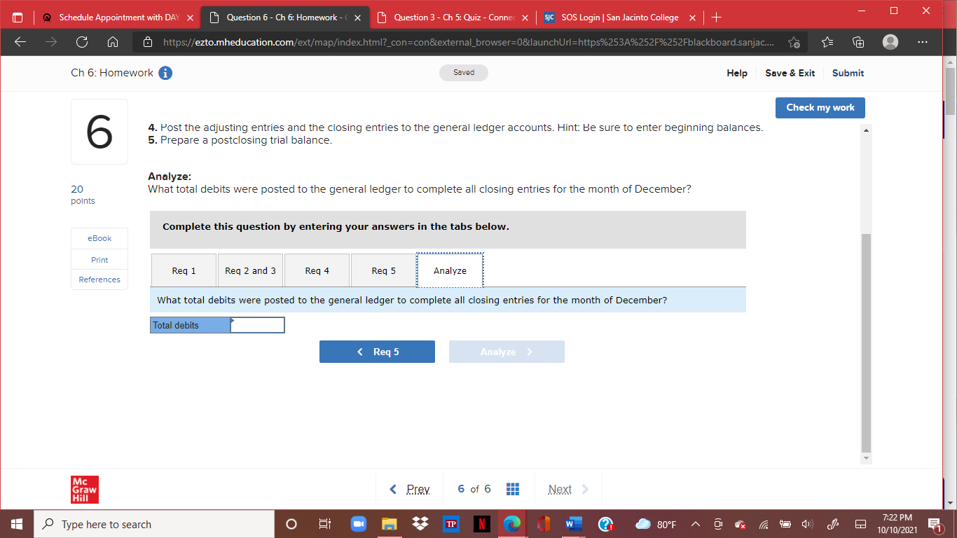 Check my work view transaction list Journal entry worksheet 15 Hill Type