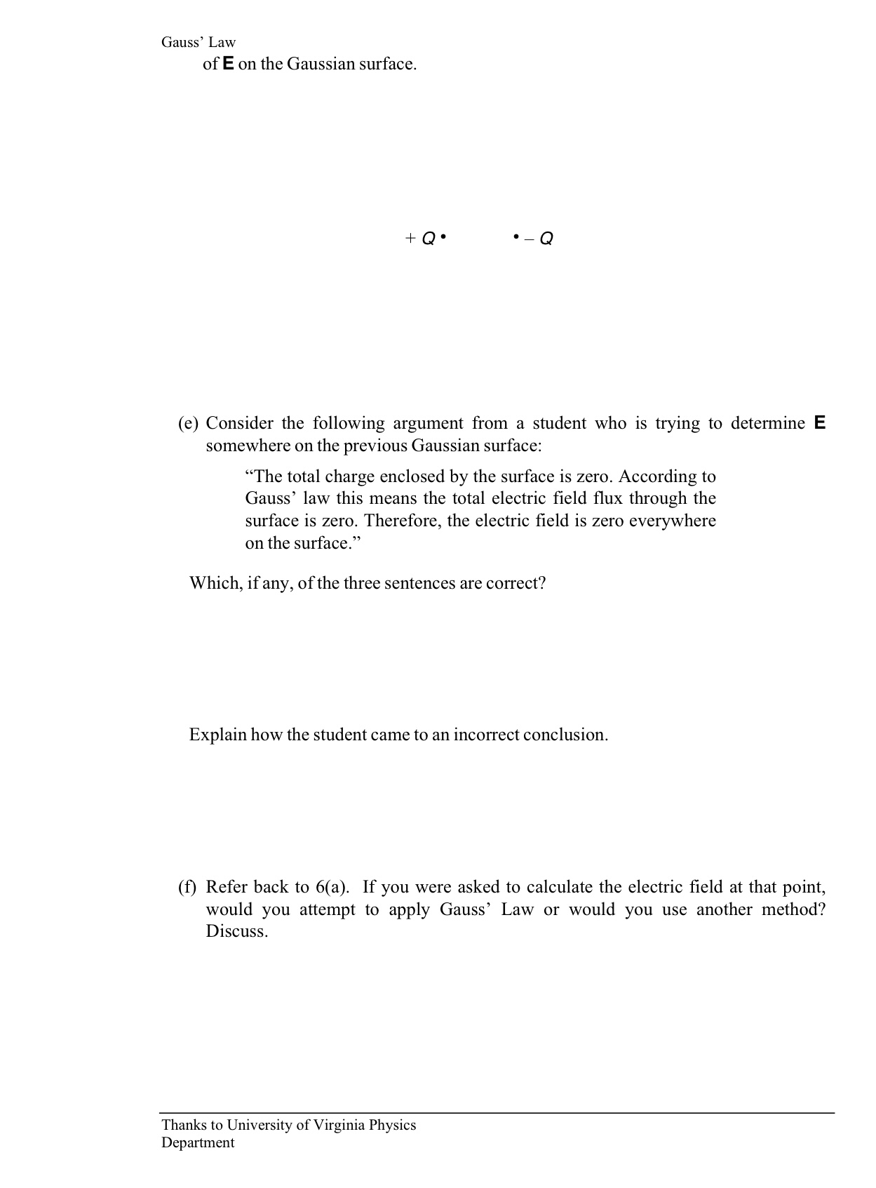 (c) Looking back at your drawing, field lines impinge on the spherical