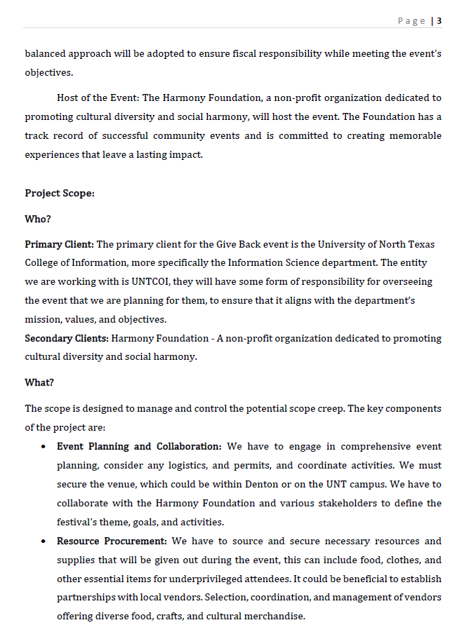 the College of Information at the University of North Texas to give