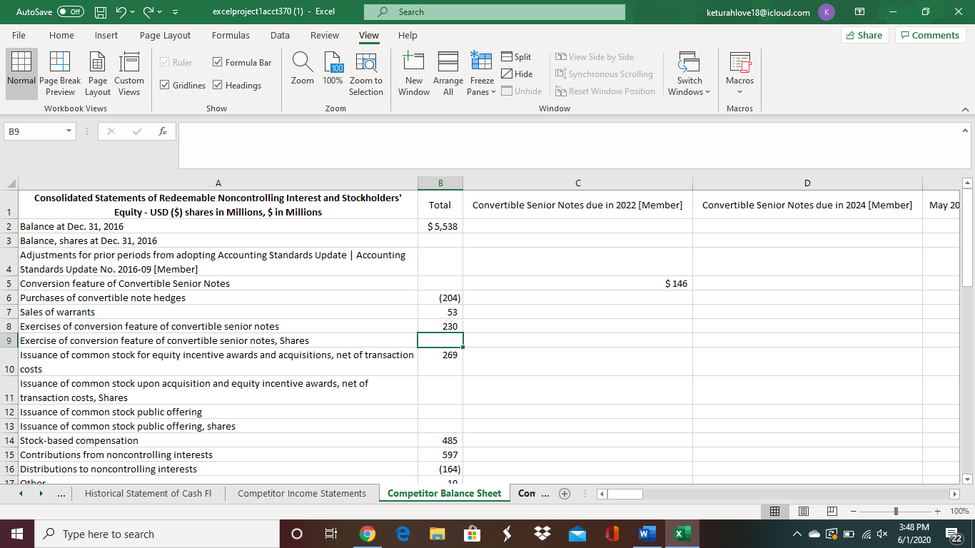 Excel Project: Part III InstructionsCommon Sized Statements (Tabs 9-10) and Horizontal