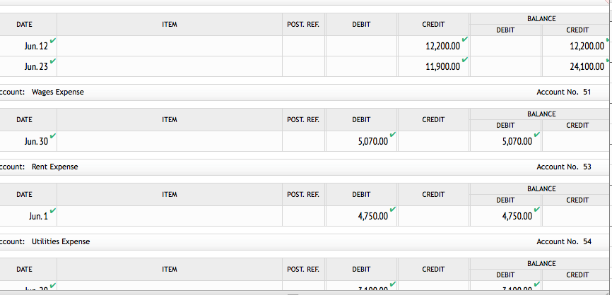 June Paid utilities expense. $5.1m. Paid mtsoollanoouo expanses. $95!]. Flooolvod oash from