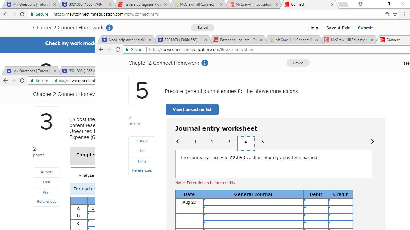 Unearned 1 Madison Harris, the owner, invested $10,750 cash and $46,225 of