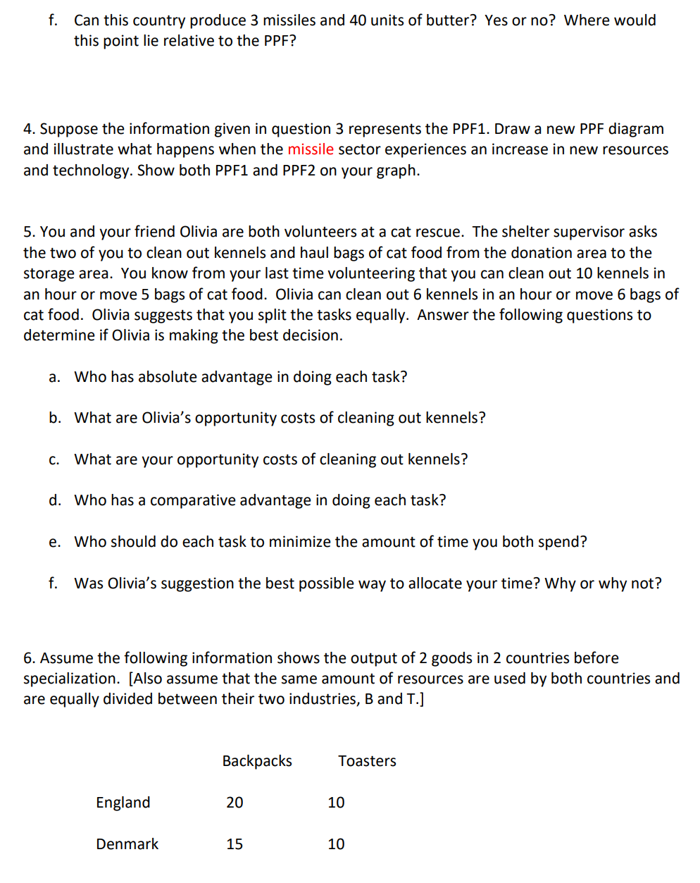 dropbox. Please draw all graphs by hand and use the answer sheets