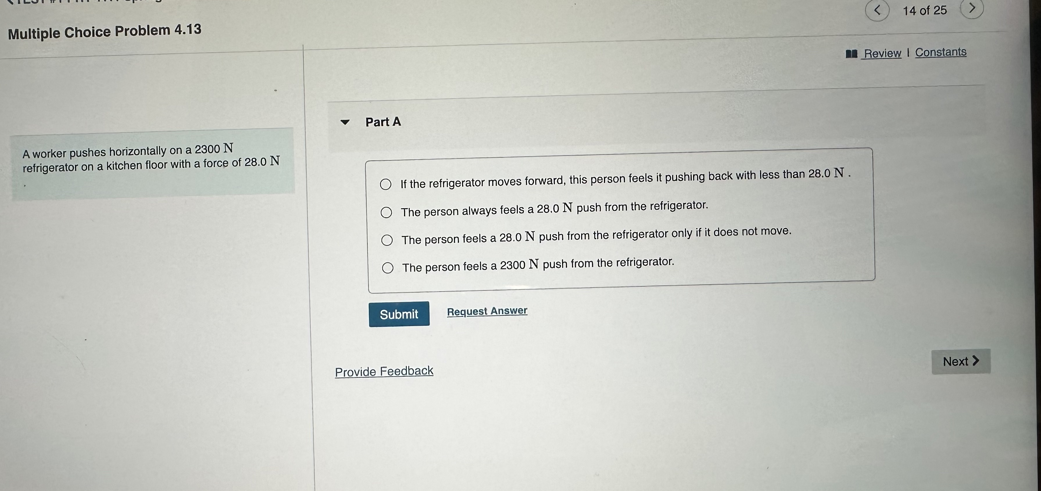 consider how forces act upon an object. Vector A has a magnitude