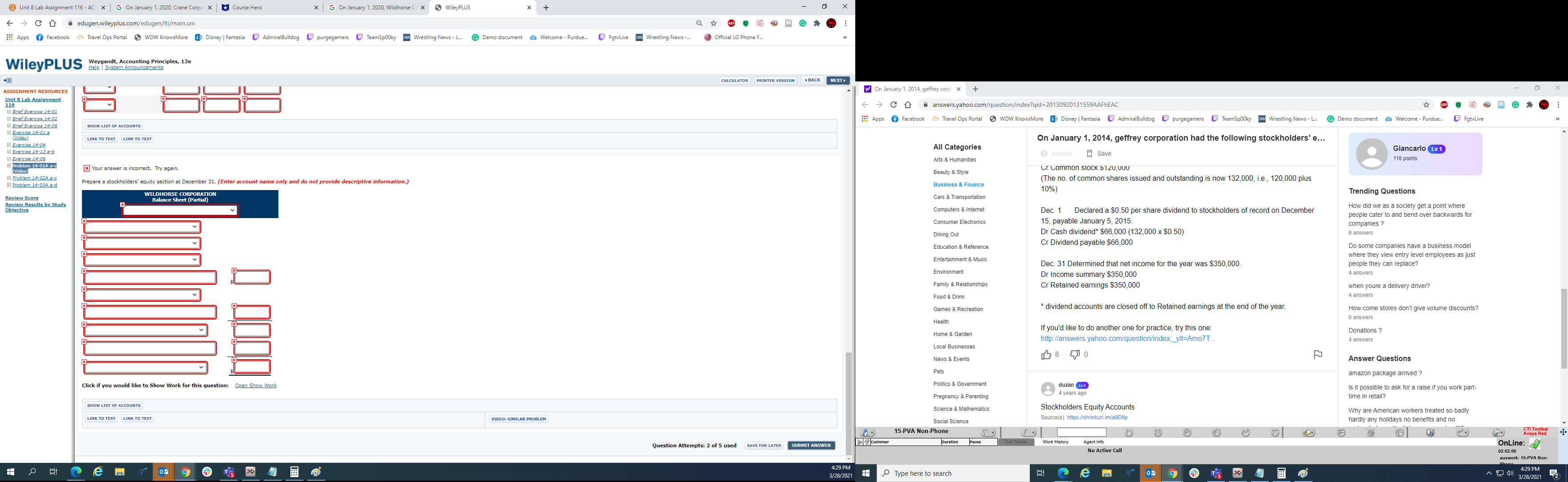 Hero |G On January 1, 2020, Wildhorse C X WileyPLUS C D