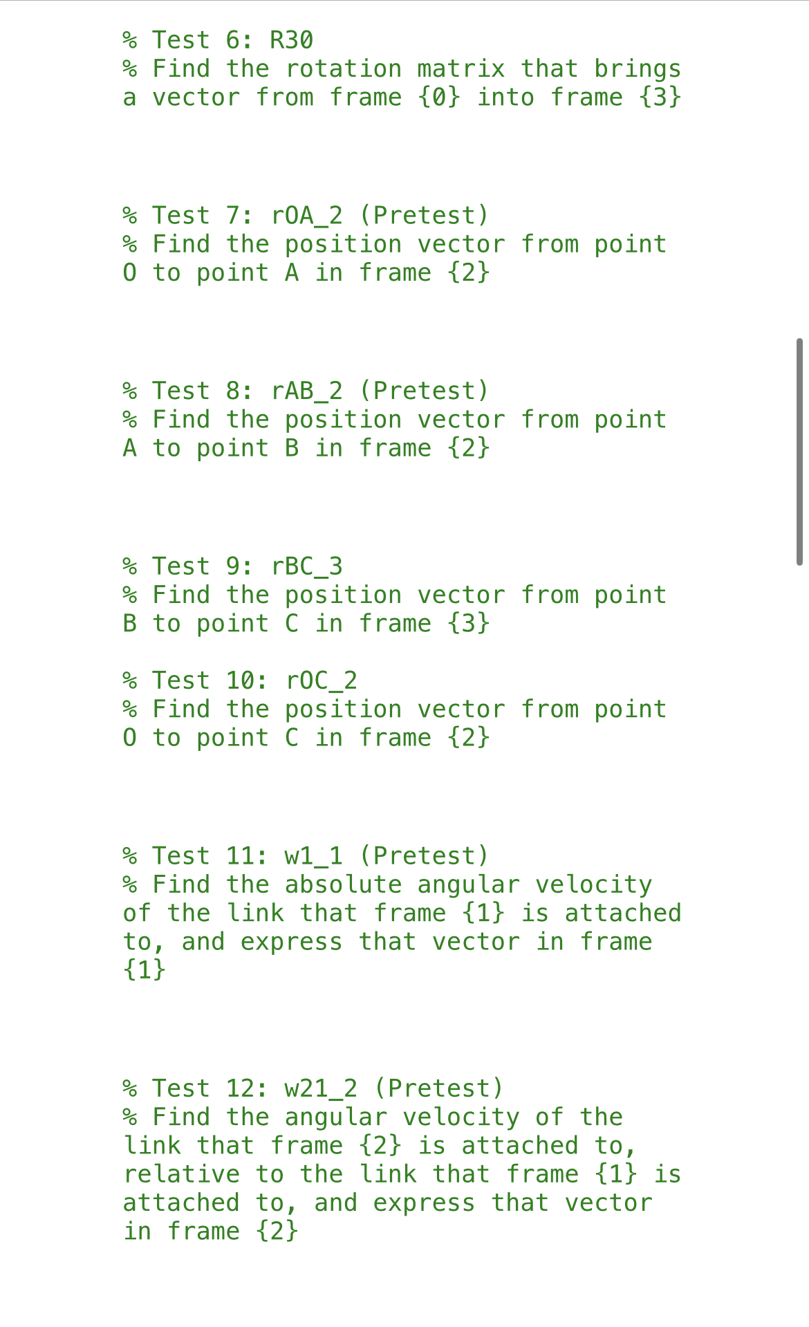 questions to be solved using Matlab. However, I currently do not have