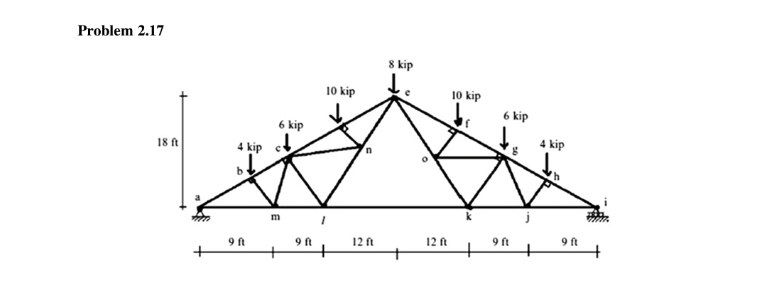 kip 18 ft 4 kip 4 kip O uh m k 9