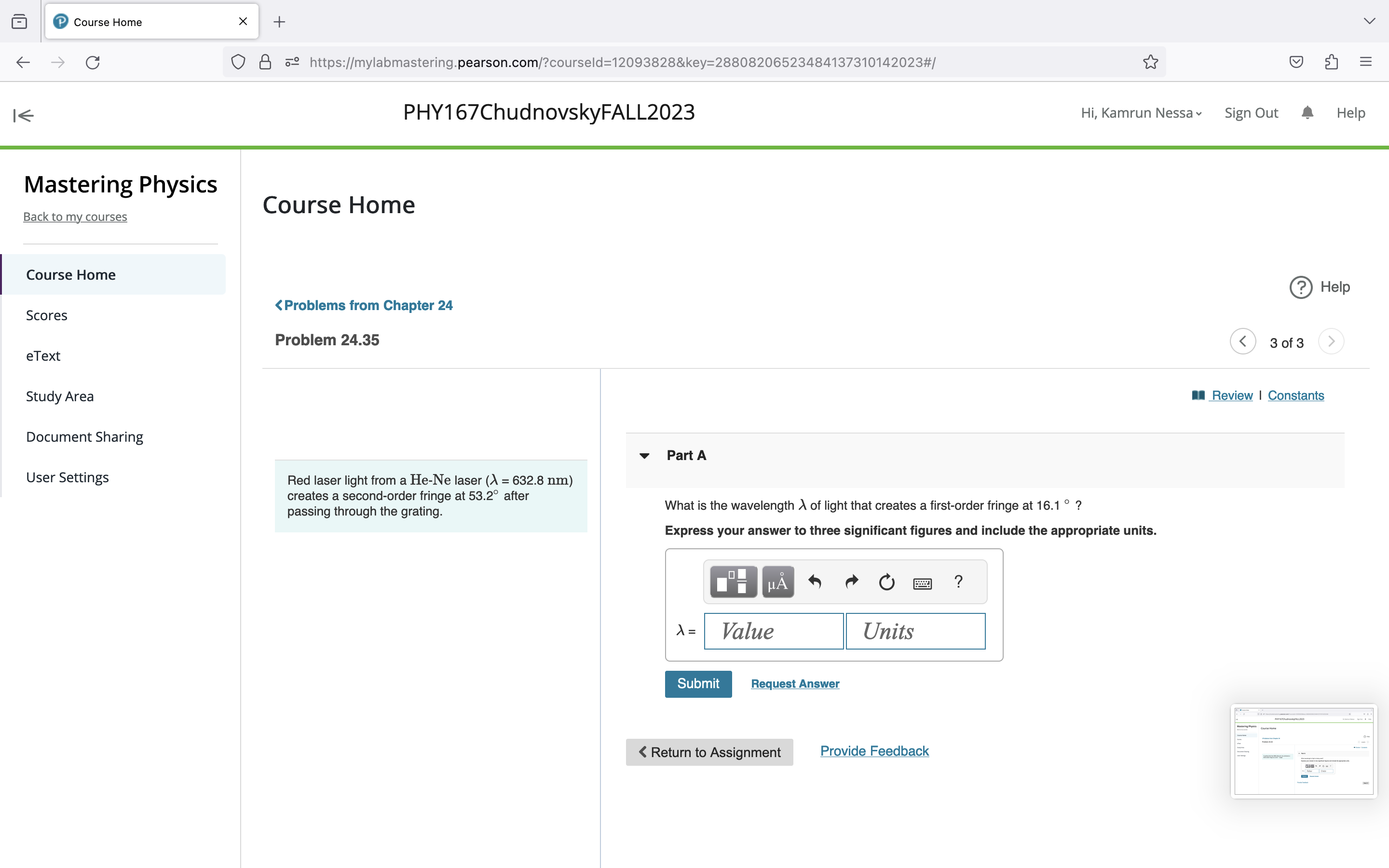 my courses Course Home ? Help Course Home X + C 0