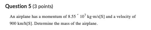 of the quantity of motion affect(s) an object's impact when interacting with
