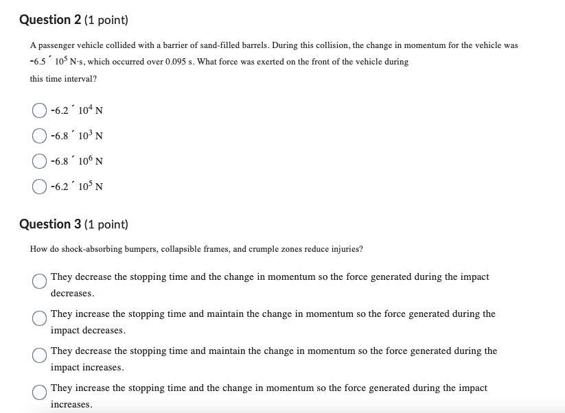 5, during 1which the barrier exerted a farce of 5135 N. What