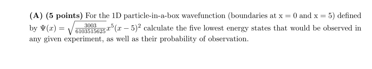= 0 and x = 5) defined 3003 by V(x) = \\
