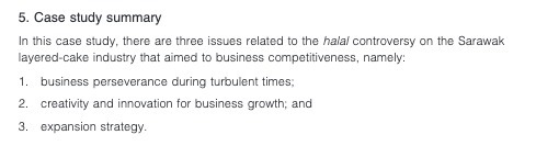  5. Case study summary In this case study, there are three