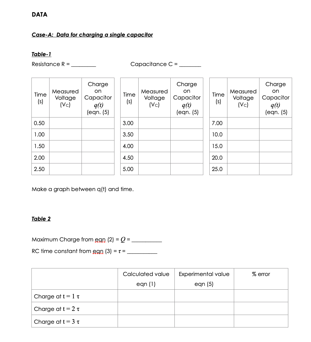 a capacitor (Figure 1). In this figure, the battery is not connected
